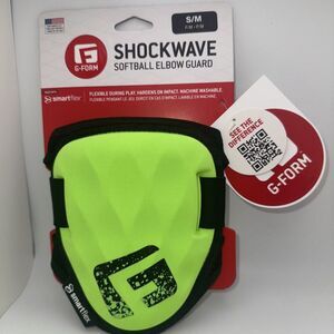 Shockwave Softball Elbow Guard - Bright Green